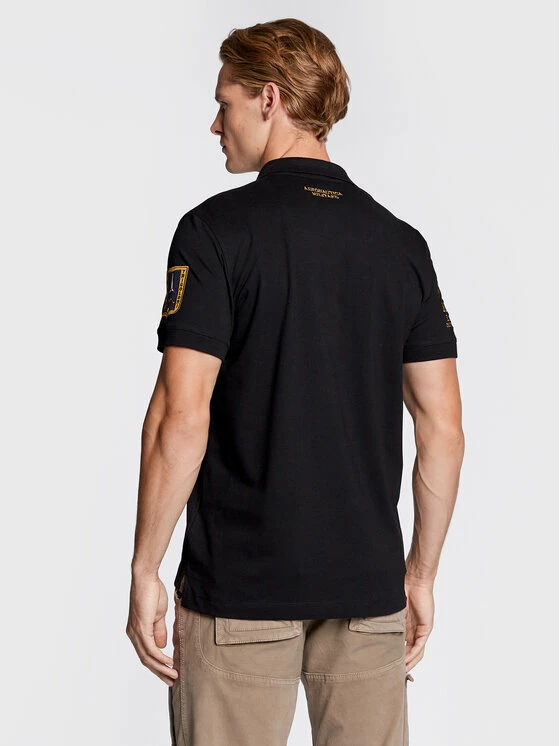 Προώθηση ❤️ Aeronautica Militare Άνδρες Μπλούζες Polo Polo 222PO1640P199 Μαύρο Regular Fit ❤️ 3 Προώθηση ❤️ Aeronautica Militare Άνδρες Μπλούζες Polo Polo 222PO1640P199 Μαύρο Regular Fit ❤️ - Image 3