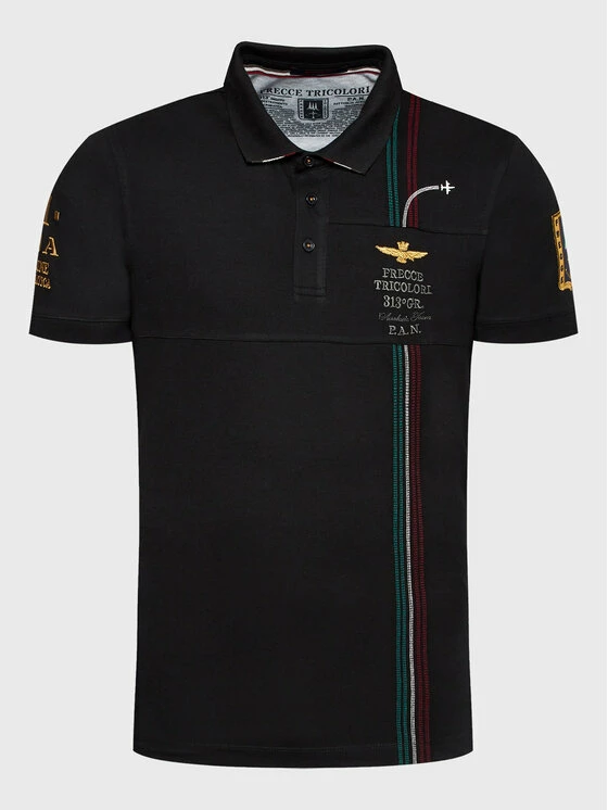 Προώθηση ❤️ Aeronautica Militare Άνδρες Μπλούζες Polo Polo 222PO1640P199 Μαύρο Regular Fit ❤️ 5 Προώθηση ❤️ Aeronautica Militare Άνδρες Μπλούζες Polo Polo 222PO1640P199 Μαύρο Regular Fit ❤️ - Image 5