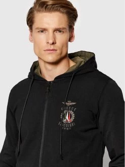 Νέος ✔️ Aeronautica Militare Άνδρες Σετ Φόρμα 221TF016F459 Μαύρο Regular Fit 👍 -Aeronautica Militare Εκπτώσεις unnamed file 1138