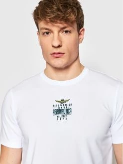 Προώθηση 🤩 Aeronautica Militare Άνδρες T-shirts T-Shirt 221TS1931J469 Λευκό Regular Fit ✨ -Aeronautica Militare Εκπτώσεις unnamed file 1173