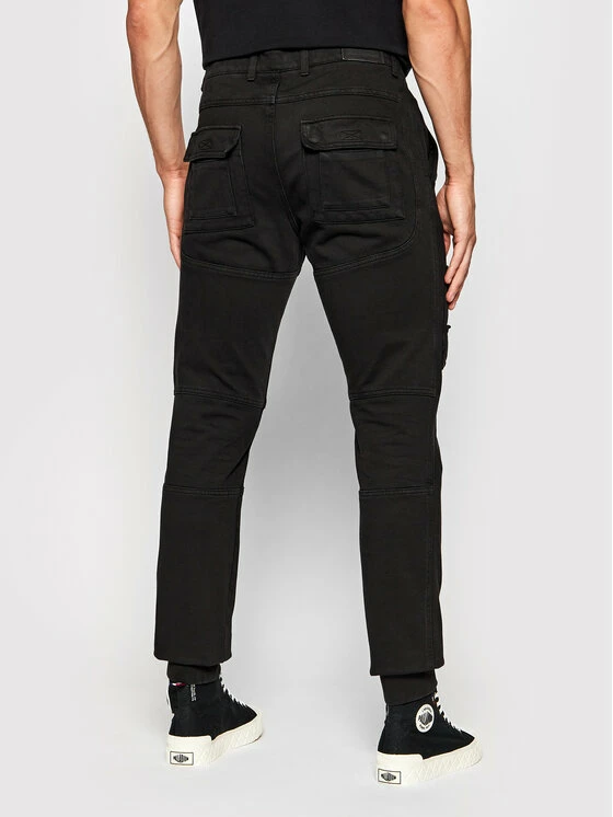 Συμφωνίες 🎉 Aeronautica Militare Άνδρες Υφασμάτινα Παντελόνια Παντελόνι υφασμάτινο 212PF743J505 Μαύρο Regular Fit ✔️ 3 Συμφωνίες 🎉 Aeronautica Militare Άνδρες Υφασμάτινα Παντελόνια Παντελόνι υφασμάτινο 212PF743J505 Μαύρο Regular Fit ✔️ - Image 3