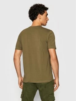 Φτηνός 😍 Aeronautica Militare Άνδρες T-shirts T-Shirt 212TS1893J507 Πράσινο Regular Fit ✔️ -Aeronautica Militare Εκπτώσεις unnamed file 1279