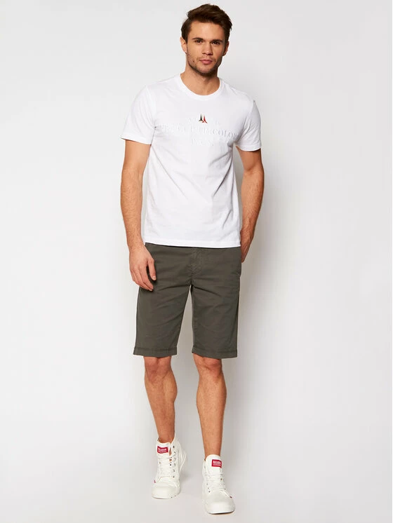 Ολοκαίνουργιο 🌟 Aeronautica Militare Άνδρες Υφασμάτινα Σορτς Σορτς υφασμάτινο 211BE126F433 Γκρι Regular Fit 🧨 2 Ολοκαίνουργιο 🌟 Aeronautica Militare Άνδρες Υφασμάτινα Σορτς Σορτς υφασμάτινο 211BE126F433 Γκρι Regular Fit 🧨 - Image 2