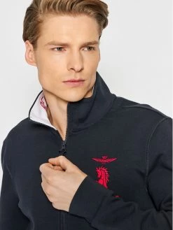 Εκπτωση 🤩 Aeronautica Militare Άνδρες Μπλούζες Με Φερμουάρ Μπλούζα 221FE1680F456 Σκούρο μπλε Regular Fit 😀 -Aeronautica Militare Εκπτώσεις unnamed file 1478