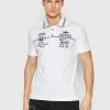 Προώθηση ⌛ Aeronautica Militare Άνδρες Μπλούζες Polo Polo 221PO1607P199 Λευκό Slim Fit ⌛