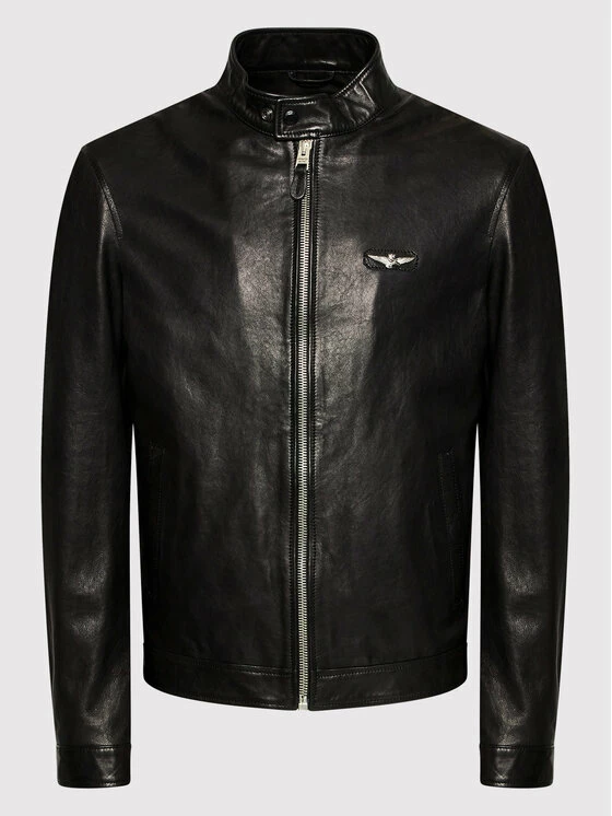 ΧΟΝΔΡΙΚΟ ΕΜΠΟΡΙΟ 🔔 Aeronautica Militare Άνδρες Δερμάτινα Μπουφάν Μπουφάν δερμάτινο 221PN5019PL171 Μαύρο Regular Fit 💯 6 ΧΟΝΔΡΙΚΟ ΕΜΠΟΡΙΟ 🔔 Aeronautica Militare Άνδρες Δερμάτινα Μπουφάν Μπουφάν δερμάτινο 221PN5019PL171 Μαύρο Regular Fit 💯 - Image 6