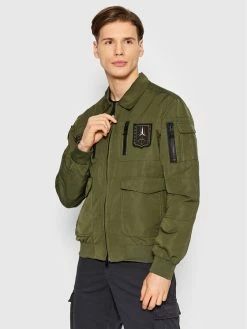 ΧΟΝΔΡΙΚΟ ΕΜΠΟΡΙΟ 🔥 Aeronautica Militare Άνδρες Μεταβατικά Μπουφάν Μπουφάν μεταβατικό 221AB2008CT2969 Πράσινο Regular Fit 🔔