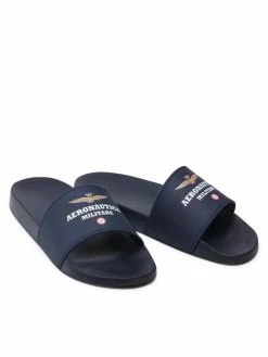 Ολοκαίνουργιο 🤩 Aeronautica Militare Άνδρες Παντόφλες 221SC217CT2996 Σκούρο μπλε 😉 -Aeronautica Militare Εκπτώσεις unnamed file 1579