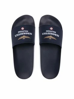 Ολοκαίνουργιο 🤩 Aeronautica Militare Άνδρες Παντόφλες 221SC217CT2996 Σκούρο μπλε 😉 -Aeronautica Militare Εκπτώσεις unnamed file 1580