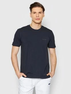 ΧΟΝΔΡΙΚΟ ΕΜΠΟΡΙΟ 💯 Aeronautica Militare Άνδρες T-shirts T-Shirt 221TS1939J506 Σκούρο μπλε Regular Fit 👏