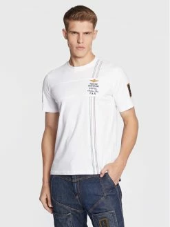 Aeronautica Militare Εκπτώσεις 31 Καλύτερες κριτικές για 👍 Aeronautica Militare Άνδρες T-shirts T-Shirt 222TS2066J558 Λευκό Regular Fit ✔️