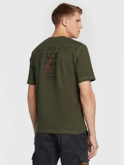 Αγορά 🧨 Aeronautica Militare Άνδρες T-shirts T-Shirt 222TS2007J568 Πράσινο Comfort Fit ✔️ -Aeronautica Militare Εκπτώσεις unnamed file 1653