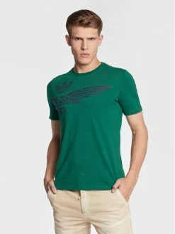Aeronautica Militare Εκπτώσεις 9 Καλύτερη πώληση 🌟 Aeronautica Militare Άνδρες T-shirts T-Shirt 222TS1992J550 Πράσινο Regular Fit ✨