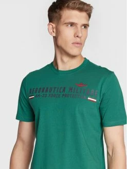 Το φθηνότερο ❤️ Aeronautica Militare Άνδρες T-shirts T-Shirt 222TS1942J538 Πράσινο Regular Fit 🔔 -Aeronautica Militare Εκπτώσεις unnamed file 1684