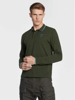 Συμφωνίες 🌟 Aeronautica Militare Άνδρες Μπλούζες Polo Polo 222PO1653P82 Πράσινο Regular Fit 🔥