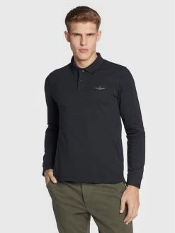Το φθηνότερο 🤩 Aeronautica Militare Άνδρες Μπλούζες Polo Polo 222PO1646P191 Σκούρο μπλε Slim Fit ✔️
