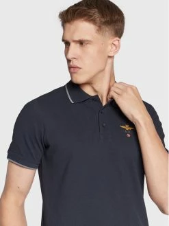 Φτηνός 💯 Aeronautica Militare Άνδρες Μπλούζες Polo Polo 222PO1308P82 Σκούρο μπλε Regular Fit 👏 -Aeronautica Militare Εκπτώσεις unnamed file 1828