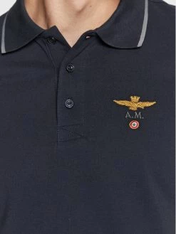 Φτηνός 💯 Aeronautica Militare Άνδρες Μπλούζες Polo Polo 222PO1308P82 Σκούρο μπλε Regular Fit 👏 -Aeronautica Militare Εκπτώσεις unnamed file 1829