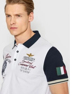 Καλύτερη πώληση ✔️ Aeronautica Militare Άνδρες Μπλούζες Polo Polo 221PO1627P199 Λευκό Regular Fit ❤️ -Aeronautica Militare Εκπτώσεις unnamed file 1865