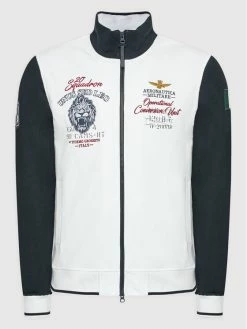 Ολοκαίνουργιο 🥰 Aeronautica Militare Άνδρες Μπλούζες Με Φερμουάρ Μπλούζα 221FE1686F419 Λευκό Regular Fit 🤩 -Aeronautica Militare Εκπτώσεις unnamed file 1891