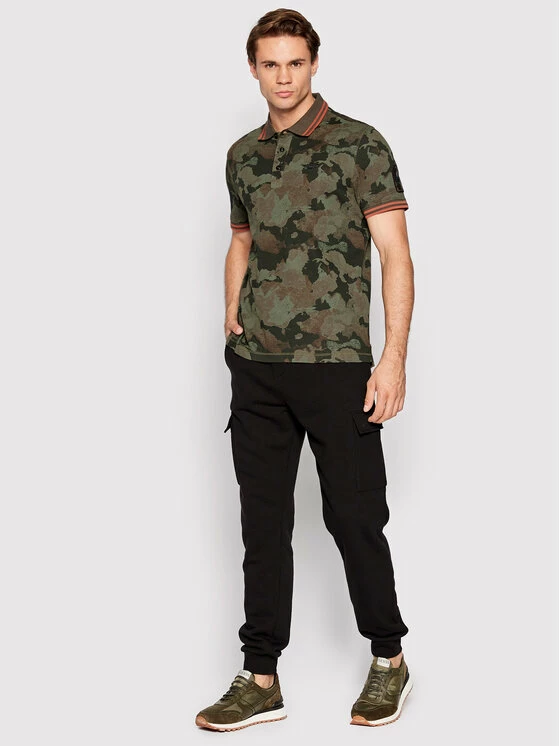 Ολοκαίνουργιο ❤️ Aeronautica Militare Άνδρες Μπλούζες Polo Polo 221PO1609P210 Πράσινο Regular Fit 🤩 2 Ολοκαίνουργιο ❤️ Aeronautica Militare Άνδρες Μπλούζες Polo Polo 221PO1609P210 Πράσινο Regular Fit 🤩 - Image 2