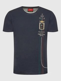 Συμφωνίες ⭐ Aeronautica Militare Άνδρες T-shirts T-Shirt 221TS1900J507 Σκούρο μπλε Regular Fit 😉 -Aeronautica Militare Εκπτώσεις unnamed file 1987