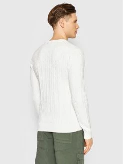 Ολοκαίνουργιο 🤩 Aeronautica Militare Άνδρες Πουλόβερ 221MA1376L462 Λευκό Regular Fit ✔️ -Aeronautica Militare Εκπτώσεις unnamed file 1995