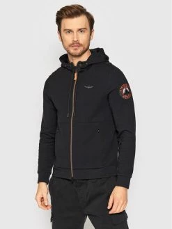 Προϋπολογισμός 🤩 Aeronautica Militare Άνδρες Μπλούζες Με Κουκούλα Μπλούζα 221FE1678F450 Μαύρο Regular Fit 🥰