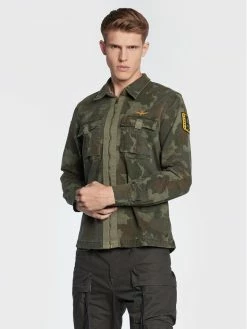 Προϋπολογισμός 🧨 Aeronautica Militare Άνδρες Μεταβατικά Μπουφάν Μπουφάν μεταβατικό 222CA1215CT3062 Πράσινο Regular Fit ✨