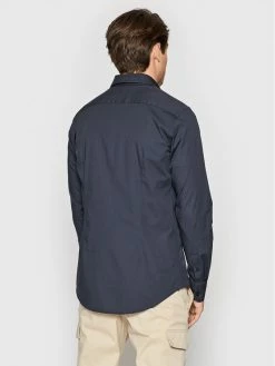 Ολοκαίνουργιο 😀 Aeronautica Militare Άνδρες Casual Πουκάμισα Πουκάμισο 221CA1202CT2941 Σκούρο μπλε Regular Fit 💯 -Aeronautica Militare Εκπτώσεις unnamed file 2040