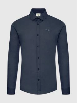 Ολοκαίνουργιο 😀 Aeronautica Militare Άνδρες Casual Πουκάμισα Πουκάμισο 221CA1202CT2941 Σκούρο μπλε Regular Fit 💯 -Aeronautica Militare Εκπτώσεις unnamed file 2042