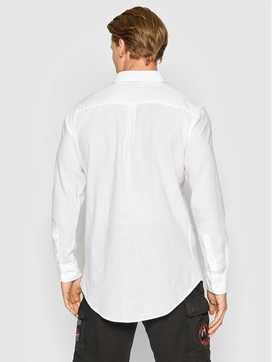 Η καλύτερη συμφωνία 🥰 Aeronautica Militare Άνδρες Casual Πουκάμισα Πουκάμισο 221CA1198CT2943 Λευκό Regular Fit ✨ 3 Η καλύτερη συμφωνία 🥰 Aeronautica Militare Άνδρες Casual Πουκάμισα Πουκάμισο 221CA1198CT2943 Λευκό Regular Fit ✨ - Image 3