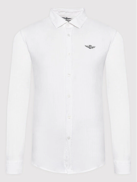 Η καλύτερη συμφωνία 🥰 Aeronautica Militare Άνδρες Casual Πουκάμισα Πουκάμισο 221CA1198CT2943 Λευκό Regular Fit ✨ 5 Η καλύτερη συμφωνία 🥰 Aeronautica Militare Άνδρες Casual Πουκάμισα Πουκάμισο 221CA1198CT2943 Λευκό Regular Fit ✨ - Image 5