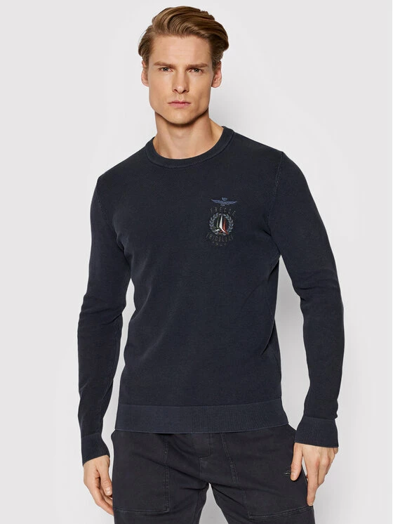 Η καλύτερη συμφωνία 🎉 Aeronautica Militare Άνδρες Πουλόβερ 221MA1378L463 Σκούρο μπλε Regular Fit 🤩 1 Η καλύτερη συμφωνία 🎉 Aeronautica Militare Άνδρες Πουλόβερ 221MA1378L463 Σκούρο μπλε Regular Fit 🤩