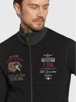 Προώθηση 😍 Aeronautica Militare Άνδρες Μπλούζες Με Φερμουάρ Μπλούζα 222FE1726F482 Μαύρο Regular Fit 🎉 -Aeronautica Militare Εκπτώσεις unnamed file 212