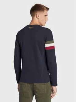 Προϋπολογισμός ⌛ Aeronautica Militare Άνδρες Μακρυμάνικα Longsleeve 222TS2028J564 Σκούρο μπλε Regular Fit 🔔 -Aeronautica Militare Εκπτώσεις unnamed file 272