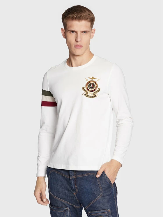 Η καλύτερη συμφωνία 🔔 Aeronautica Militare Άνδρες Μακρυμάνικα Longsleeve 222TS2028J564 Λευκό Regular Fit 🤩 1 Η καλύτερη συμφωνία 🔔 Aeronautica Militare Άνδρες Μακρυμάνικα Longsleeve 222TS2028J564 Λευκό Regular Fit 🤩