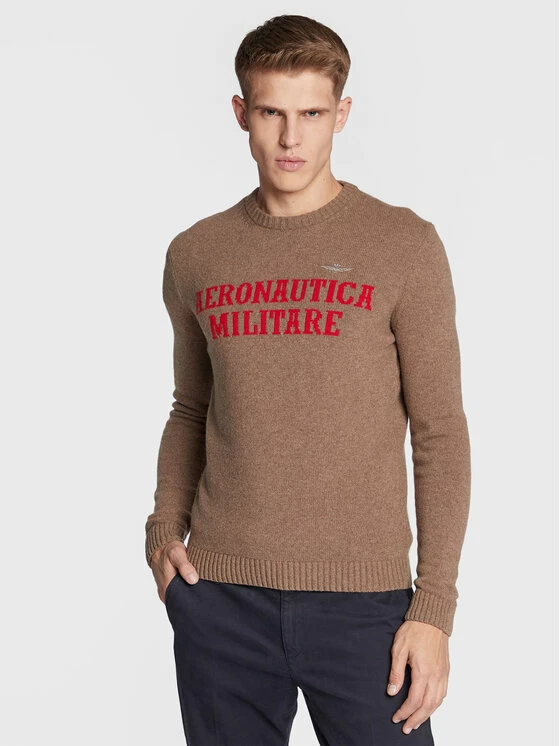 Η καλύτερη συμφωνία 🎉 Aeronautica Militare Άνδρες Πουλόβερ 222MA1418L417 Καφέ Regular Fit ❤️ 1 Η καλύτερη συμφωνία 🎉 Aeronautica Militare Άνδρες Πουλόβερ 222MA1418L417 Καφέ Regular Fit ❤️