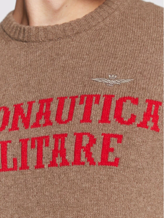 Η καλύτερη συμφωνία 🎉 Aeronautica Militare Άνδρες Πουλόβερ 222MA1418L417 Καφέ Regular Fit ❤️ 5 Η καλύτερη συμφωνία 🎉 Aeronautica Militare Άνδρες Πουλόβερ 222MA1418L417 Καφέ Regular Fit ❤️ - Image 5