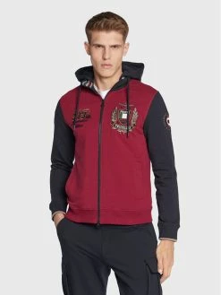 Συμφωνίες ✔️ Aeronautica Militare Άνδρες Μπλούζες Με Κουκούλα Μπλούζα 222FE1723F418 Σκούρο μπλε Regular Fit ⌛