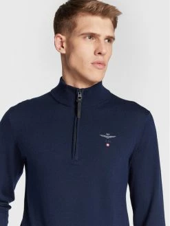 ΧΟΝΔΡΙΚΟ ΕΜΠΟΡΙΟ 🧨 Aeronautica Militare Άνδρες Πουλόβερ 222MA1389L415 Σκούρο μπλε Regular Fit 🔥 -Aeronautica Militare Εκπτώσεις unnamed file 359