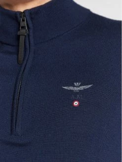 ΧΟΝΔΡΙΚΟ ΕΜΠΟΡΙΟ 🧨 Aeronautica Militare Άνδρες Πουλόβερ 222MA1389L415 Σκούρο μπλε Regular Fit 🔥 -Aeronautica Militare Εκπτώσεις unnamed file 360