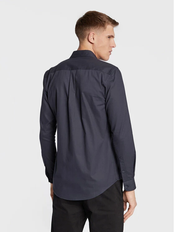 Εξοδος ⌛ Aeronautica Militare Άνδρες Casual Πουκάμισα Πουκάμισο 222CA1217CT2911 Σκούρο μπλε Regular Fit 🎉 3 Εξοδος ⌛ Aeronautica Militare Άνδρες Casual Πουκάμισα Πουκάμισο 222CA1217CT2911 Σκούρο μπλε Regular Fit 🎉 - Image 3