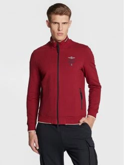 Το φθηνότερο 😍 Aeronautica Militare Άνδρες Μπλούζες Με Φερμουάρ Μπλούζα 222FE1713F439 Μπορντό Regular Fit 🛒