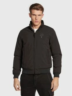 ΧΟΝΔΡΙΚΟ ΕΜΠΟΡΙΟ 👍 Aeronautica Militare Άνδρες Χειμωνιάτικα Μπουφάν Μπουφάν χειμωνιάτικο 222AB2040CT2932 Μαύρο Regular Fit 🛒