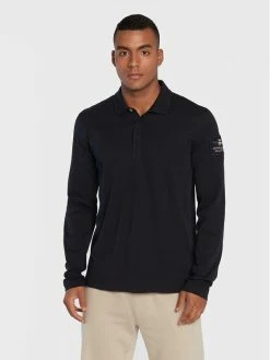 Προϋπολογισμός 🎉 Aeronautica Militare Άνδρες Μπλούζες Polo Polo 222PO1635J574 Σκούρο μπλε Regular Fit 😀