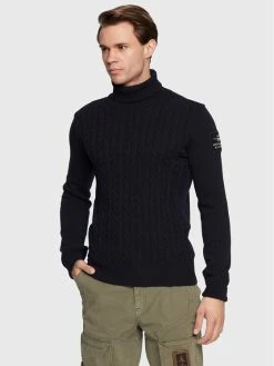 Συμφωνίες 🎁 Aeronautica Militare Άνδρες Ζιβάγκο 222MA1396L470 Σκούρο μπλε Regular Fit 👍