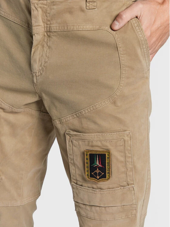 Το φθηνότερο 👍 Aeronautica Militare Άνδρες Υφασμάτινα Παντελόνια Παντελόνι υφασμάτινο 222PA939CT83 Μπεζ Regular Fit 😀 4 Το φθηνότερο 👍 Aeronautica Militare Άνδρες Υφασμάτινα Παντελόνια Παντελόνι υφασμάτινο 222PA939CT83 Μπεζ Regular Fit 😀 - Image 4