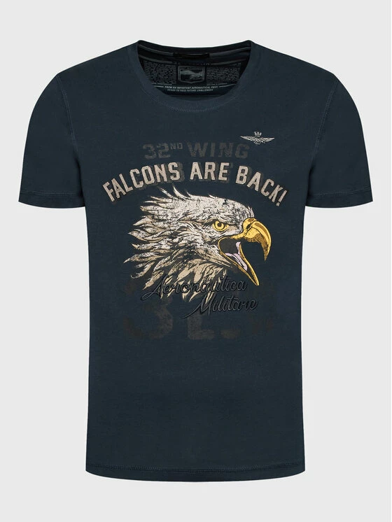 Προϋπολογισμός ✔️ Aeronautica Militare Άνδρες T-shirts T-Shirt 222TS2014J569 Σκούρο μπλε Regular Fit 🥰 5 Προϋπολογισμός ✔️ Aeronautica Militare Άνδρες T-shirts T-Shirt 222TS2014J569 Σκούρο μπλε Regular Fit 🥰 - Image 5