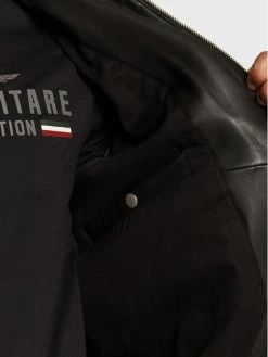 Best Pirce 🌟 Aeronautica Militare Άνδρες Δερμάτινα Μπουφάν Μπουφάν δερμάτινο 222PN927PL161 Μαύρο Regular Fit 🌟 -Aeronautica Militare Εκπτώσεις unnamed file 633